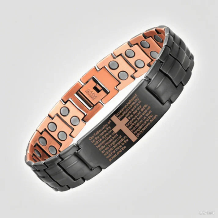 🔥🔥Copper magnetic bracelet--Relieve fatigue and promote blood circulation