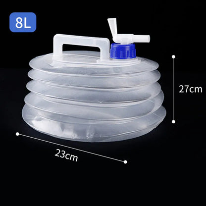 🔥LAST DAY 50% OFF - 🚿Collapsible Food-Grade Water Container with Leak-Proof Spigot