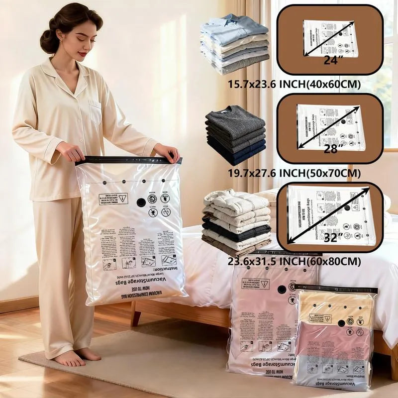 ✨Cordless Travel Vacuum Storage Compression Bag Set