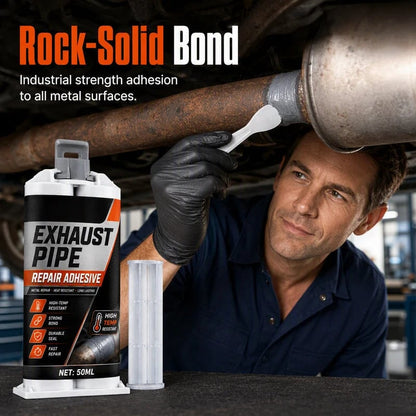 🥳2026 HOT SALE🥳💞50K+ SOLD! ⭐🔧 50% OFF! High Temp Exhaust Pipe Repair Glue