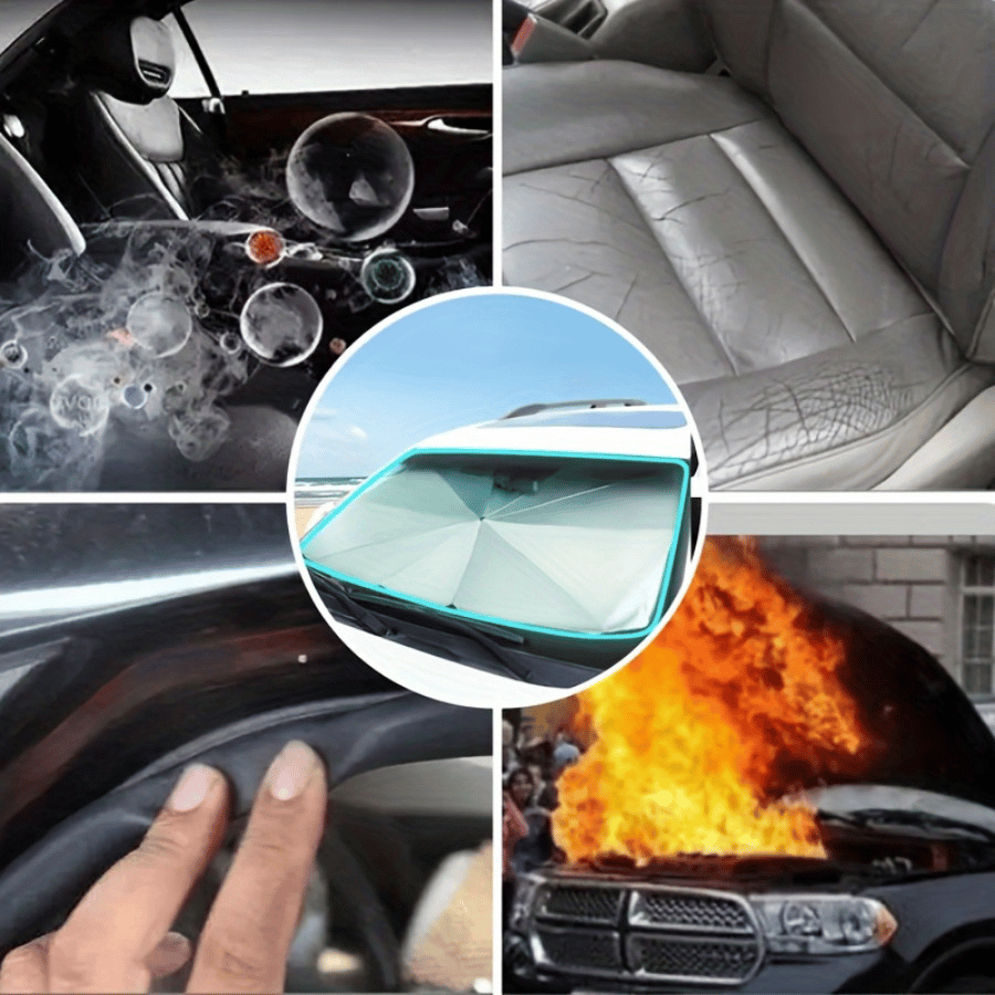 2026 Foldable Anti-UV Windshield Sunshade