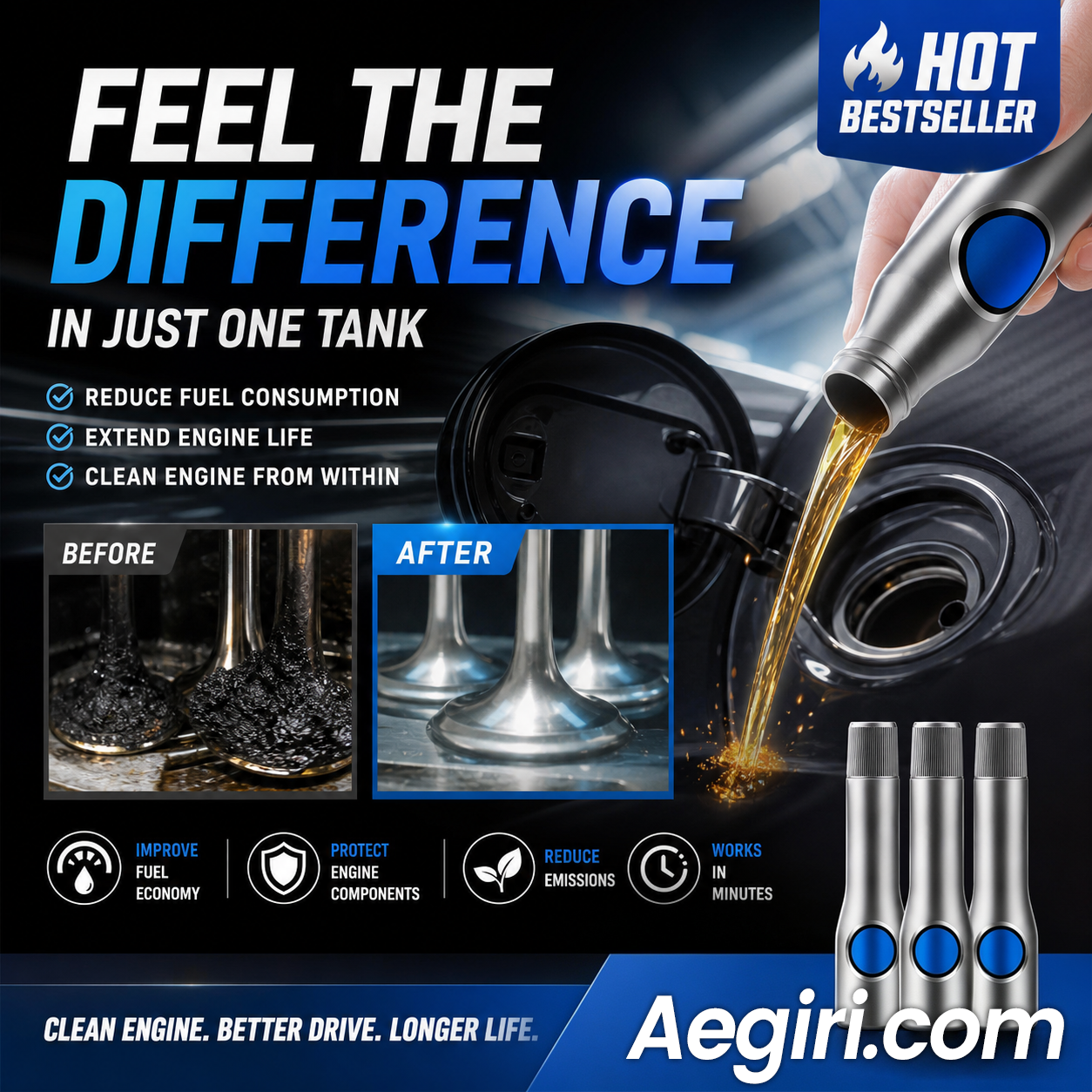 🔥Limited-time factory direct deal for car parts!  🛠️Engine Cleaning Booster Fuel Treatment