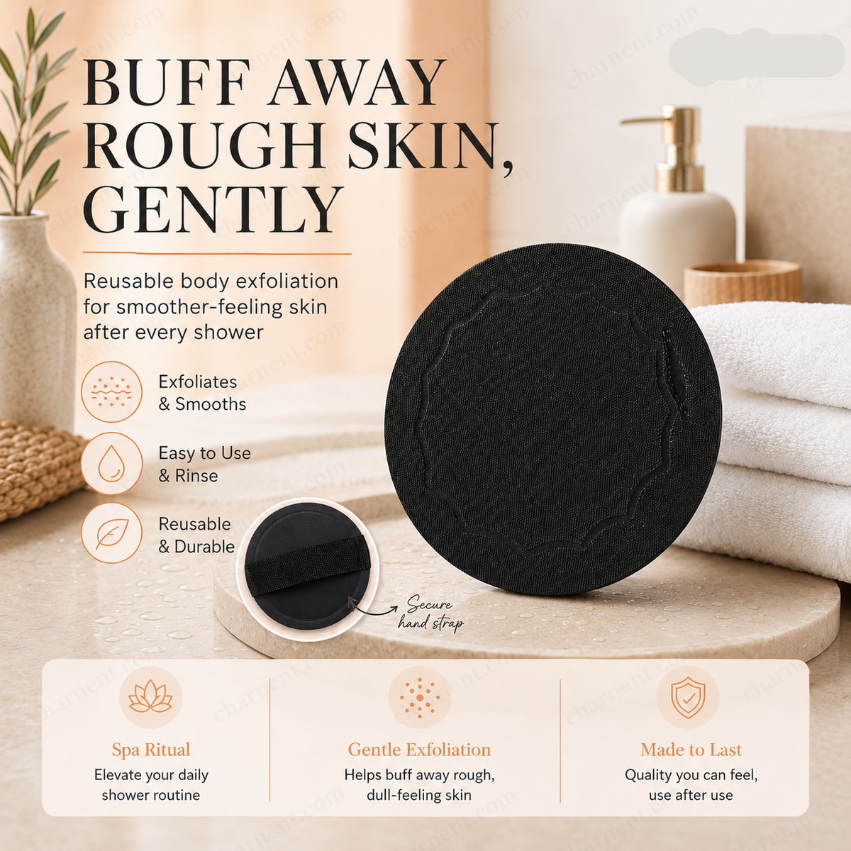 🥳2026 HOT SALE💞50K+ SOLD! Scrub Bath Pads – Gently exfoliate, unclog pores, reveal brighter skin. ✨🛀