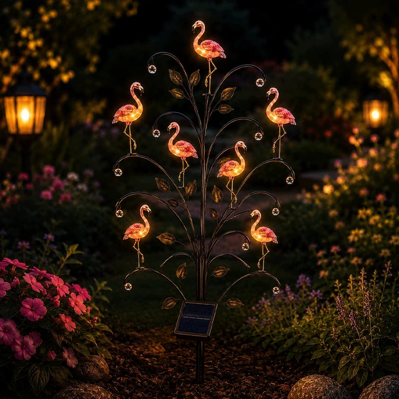 🐦 Bird-Shaped Solar Stump Light-Perfect Garden Gift For Outdoor Lovers