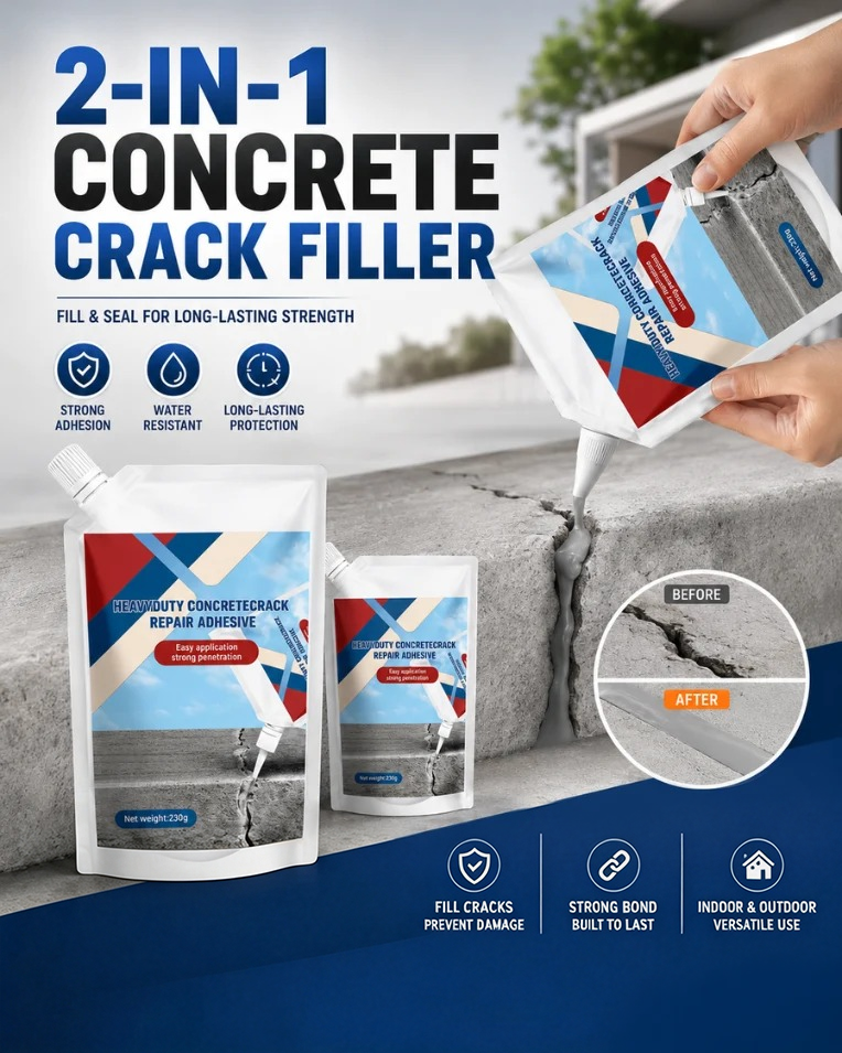 ⏳Time-Limited Special⏰Cracked Concrete? Fix It Fast 200G/Bag
