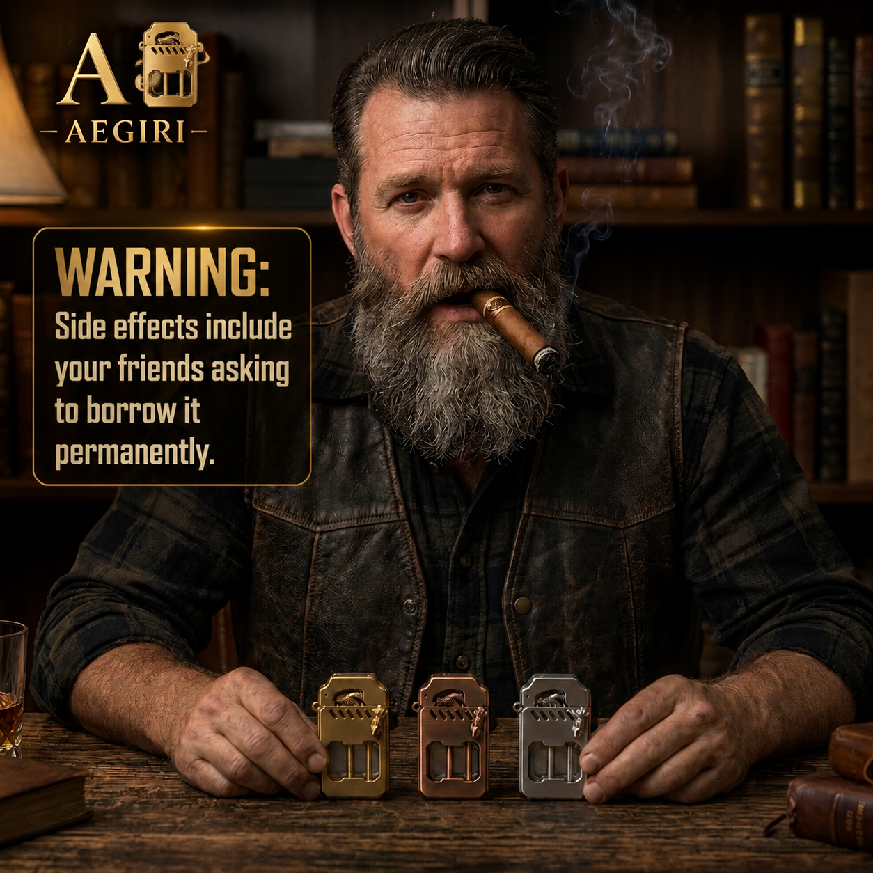 Aegiri "AeroFluid" Mechanical Lighter