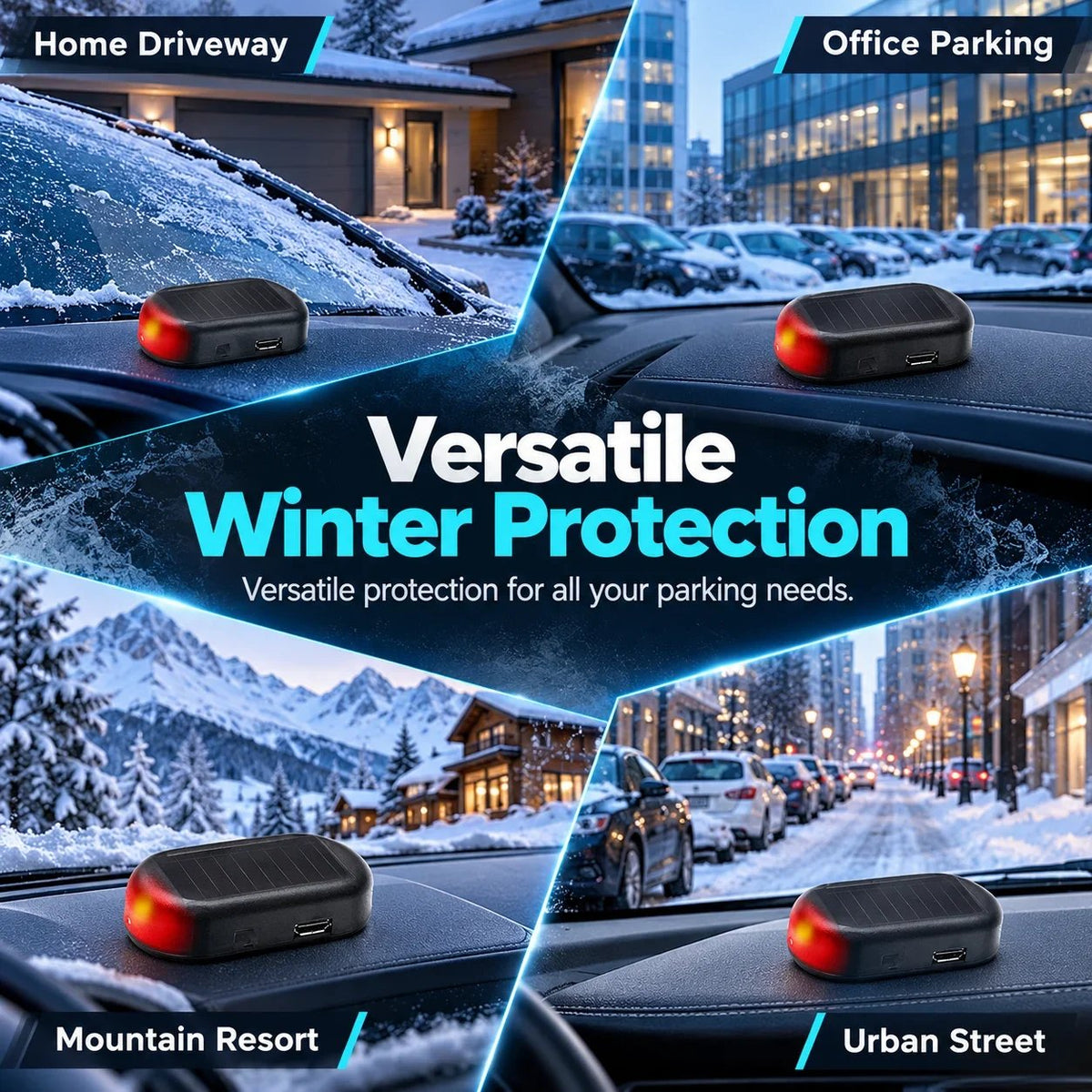 Electromagnetic Snow Removal & Anti-Freeze Device for Vehicles — TopSpire® Molecular Interference Technology