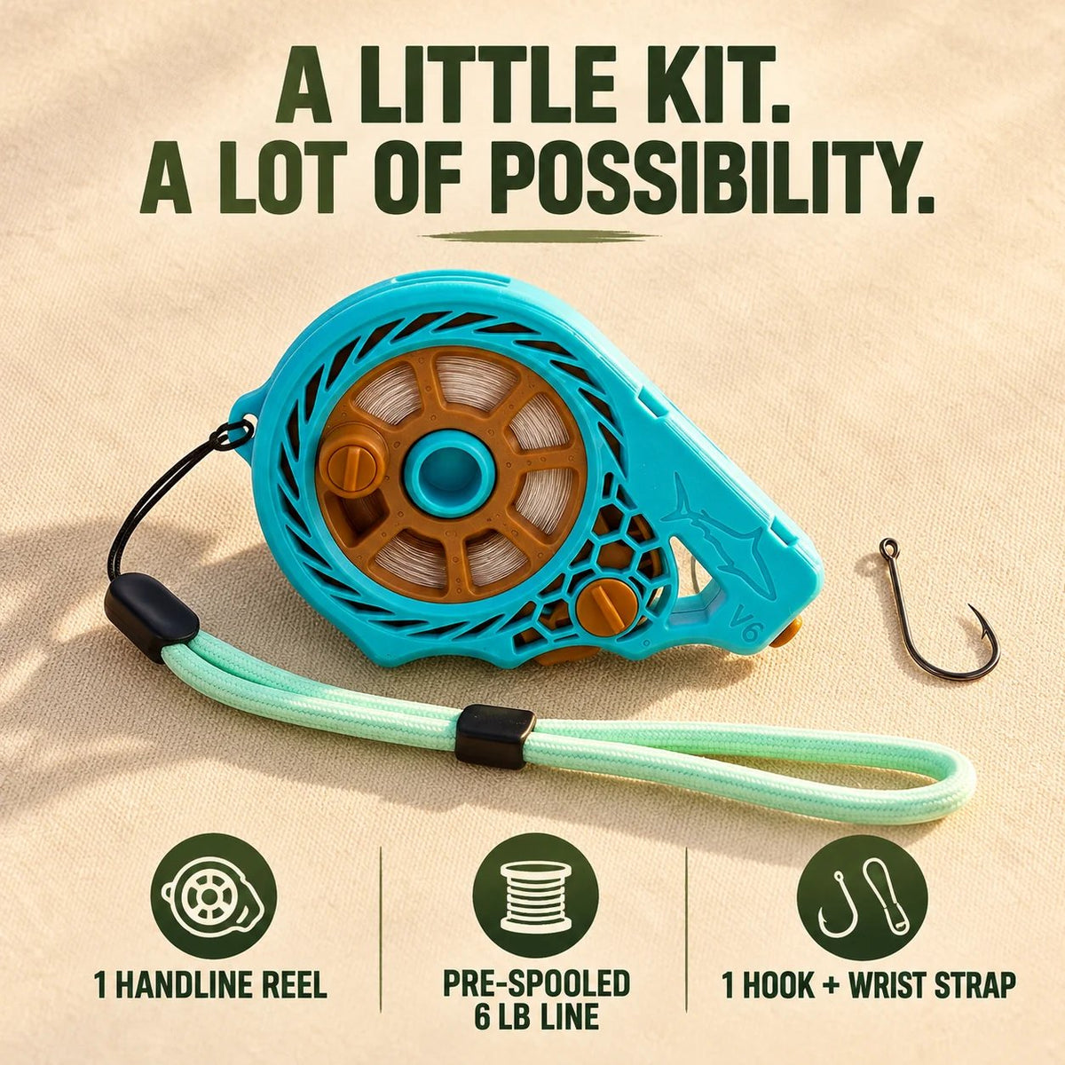 🔥HOT SALE🔥🎣 Pocket Fishing Reel — Ultralight Rodless Handline