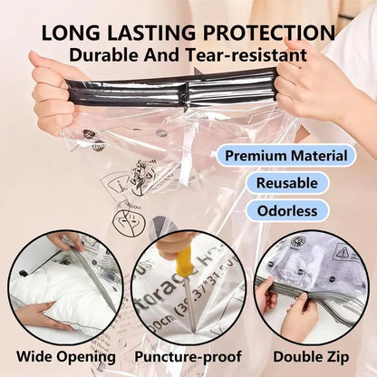 ✨Cordless Travel Vacuum Storage Compression Bag Set