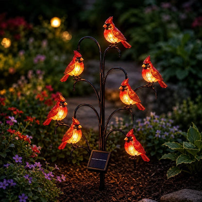🐦 Bird-Shaped Solar Stump Light-Perfect Garden Gift For Outdoor Lovers
