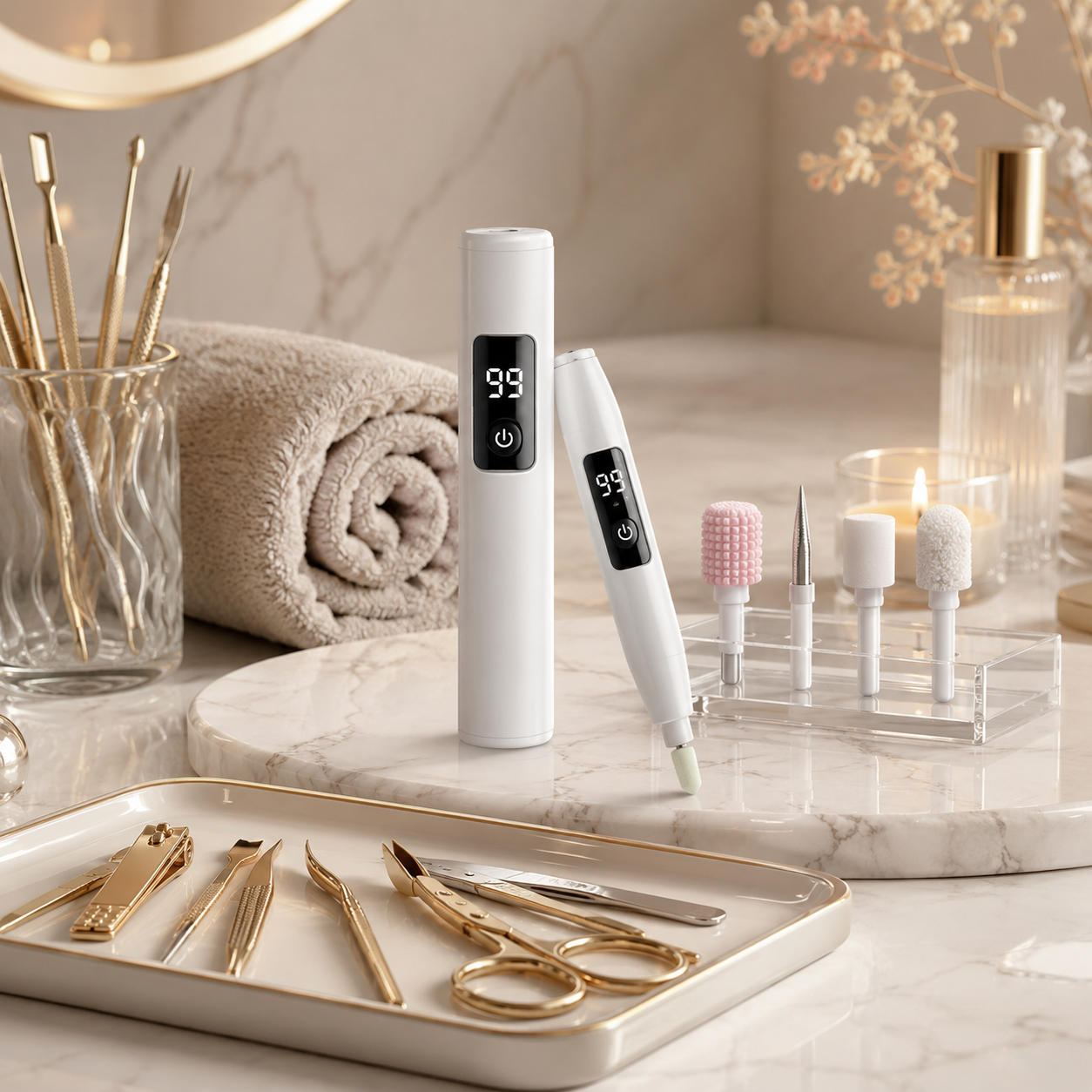 ✨New Arrival✨Professional Ultra-Safe LED Electric Nail Grinder