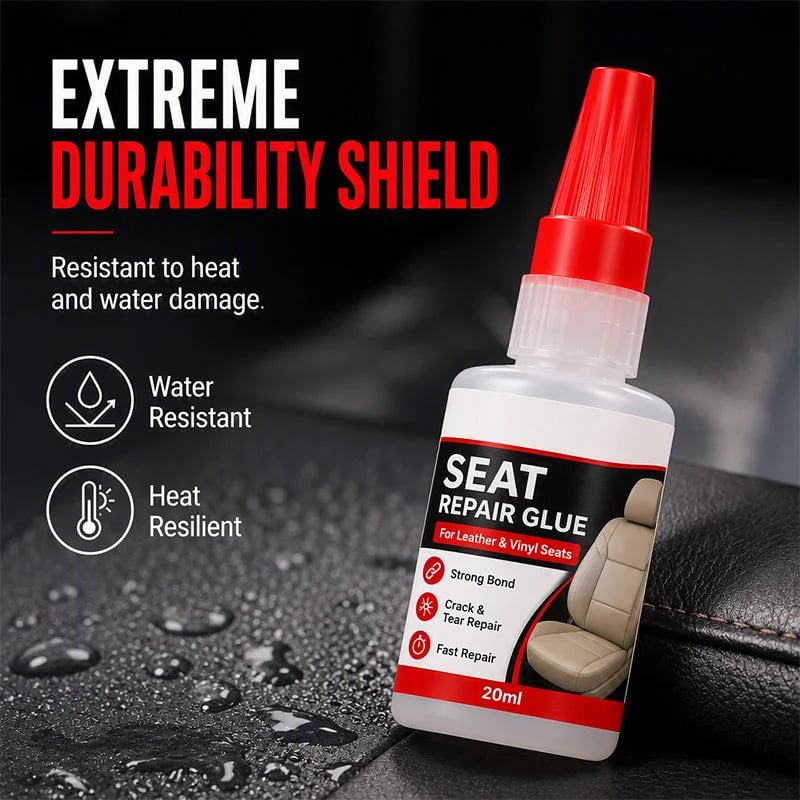 🚗50% OFF NOW! Quick Dry Car Seat Leather Repair Glue