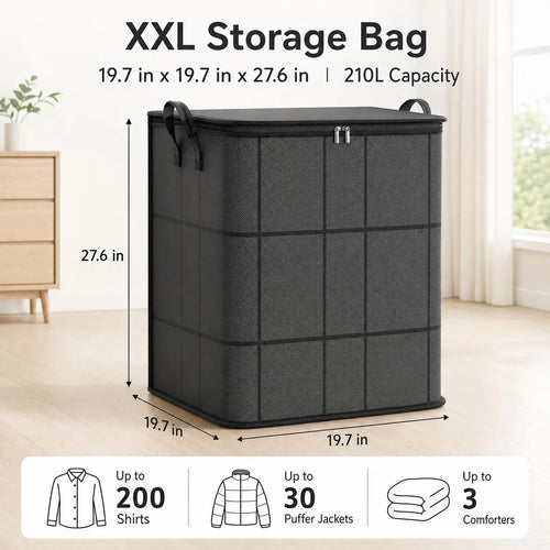 🔥Summer Limited-Time 50% OFF 🎁 – Large Capacity Zippered Fabric Organizer