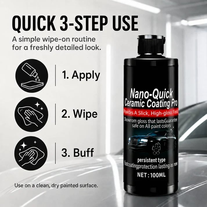 🚗Automotive Nano Ceramic Coating Spray