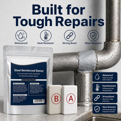 💥SAVE 50% NOW🏠Steel Reinforced Epoxy Repair Putty