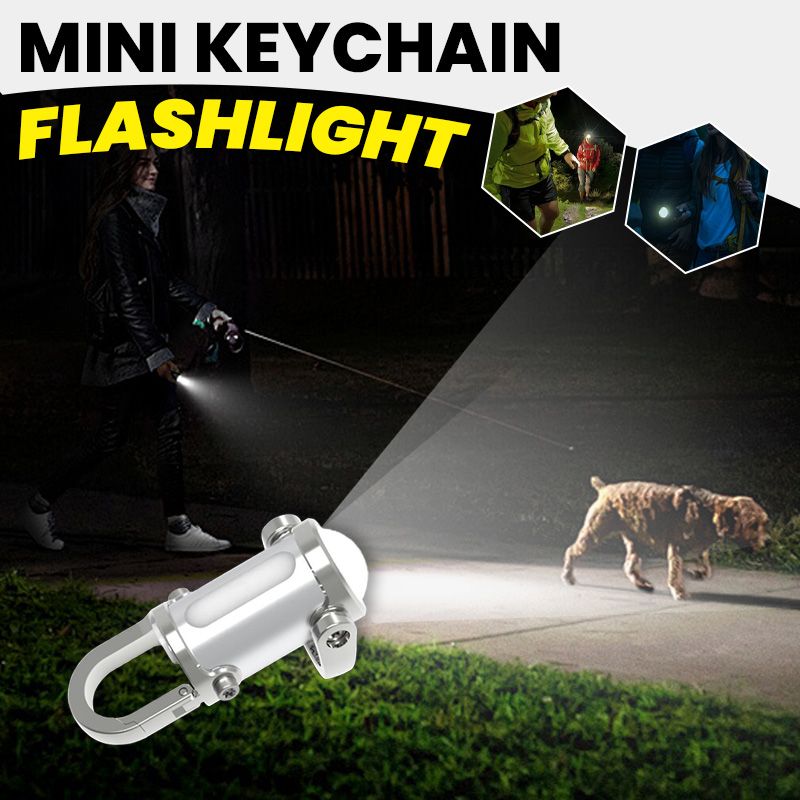 ⏳Time-Limited Special⏰🔦1200LM Super Bright Mini Keychain Flashlight Waterproof