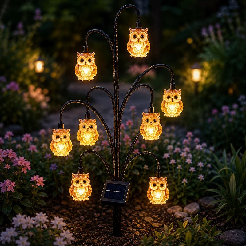 🐦 Bird-Shaped Solar Stump Light-Perfect Garden Gift For Outdoor Lovers