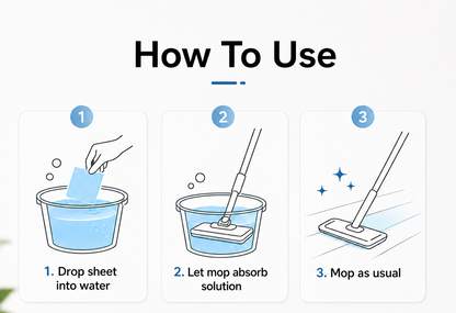 ✨New Arrival✨Floor Cleaning Tablets Multi-Surface Antibacterial Cleaner