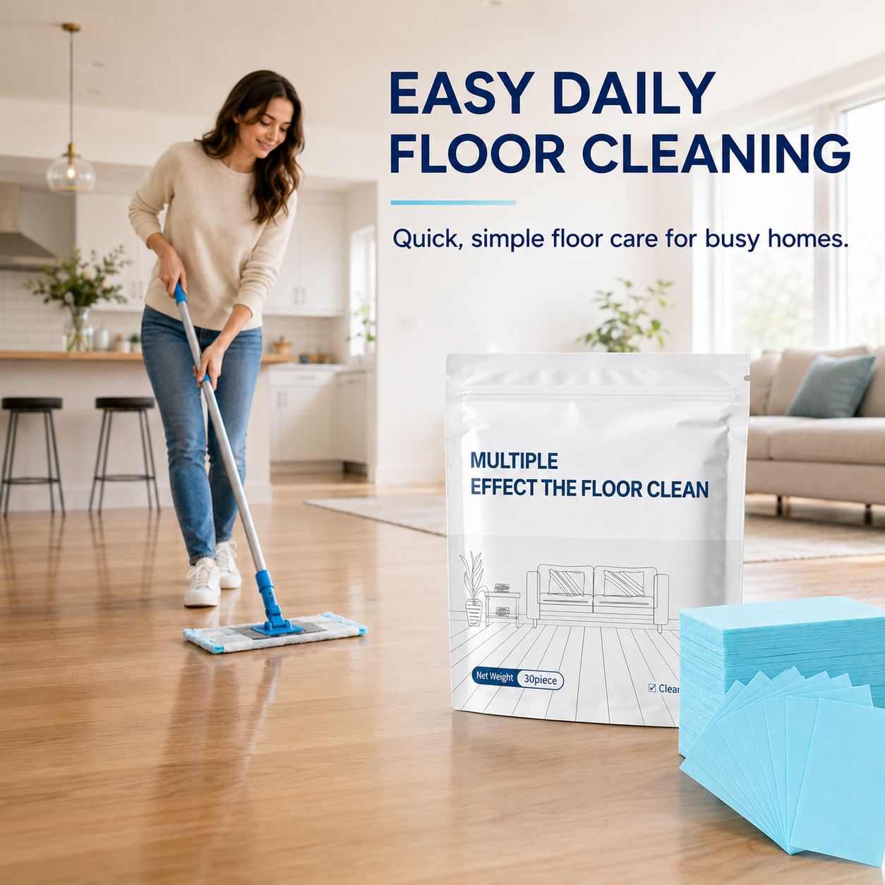 ✨New Arrival✨Floor Cleaning Tablets Multi-Surface Antibacterial Cleaner