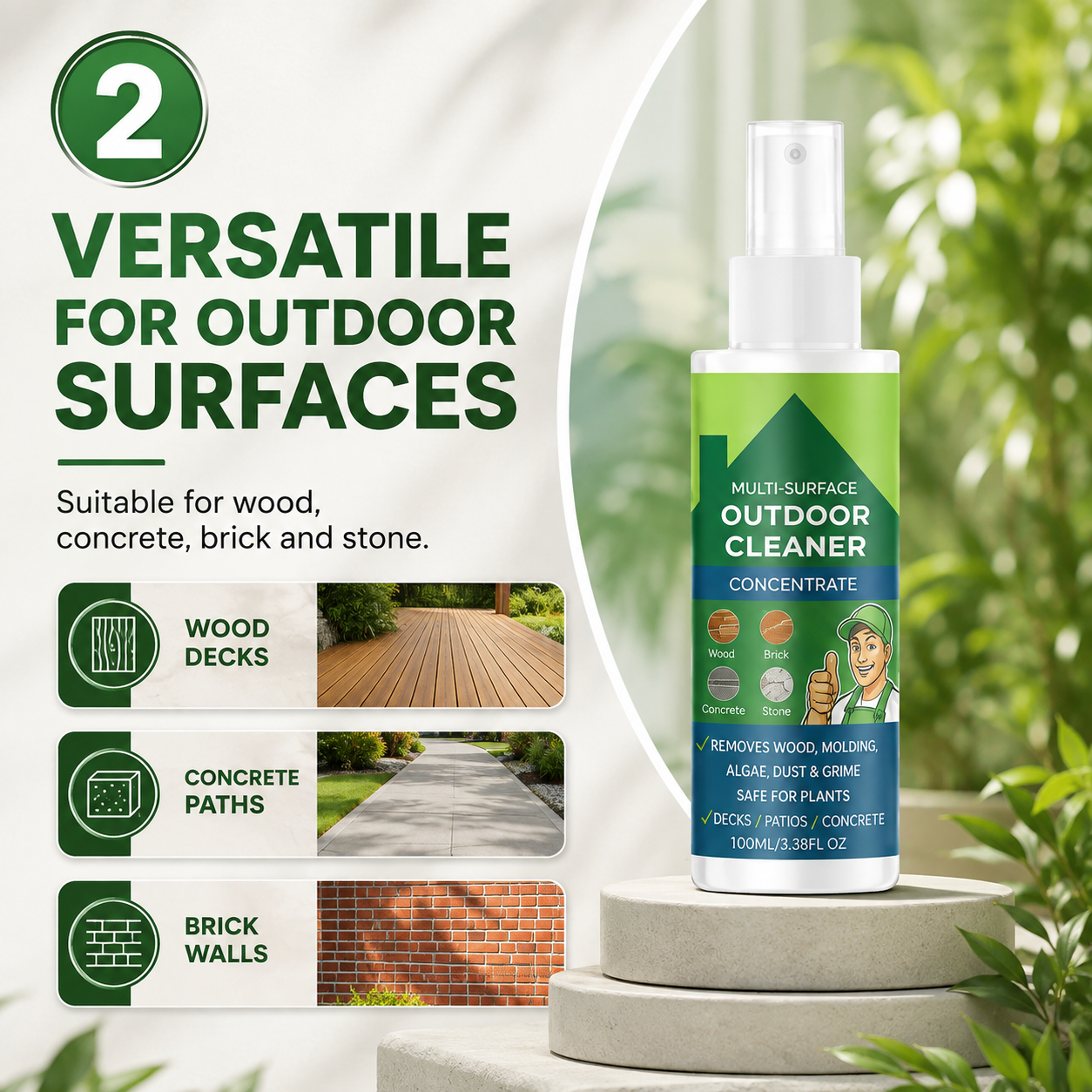 ✨New Arrival✨Multi-Surface Outdoor Cleaner Concentrate