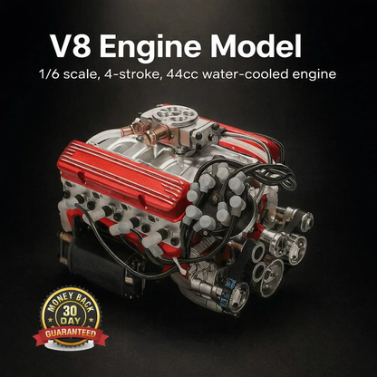 🎉Last Day Promotion 50% OFF 🔥 - Gasoline OHV V8 Small-block Engine Model Kits