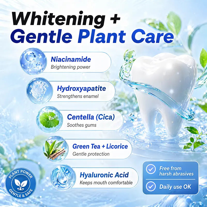 🦷✨Niacinamide Foaming🫧 Whitening Toothpaste 10X