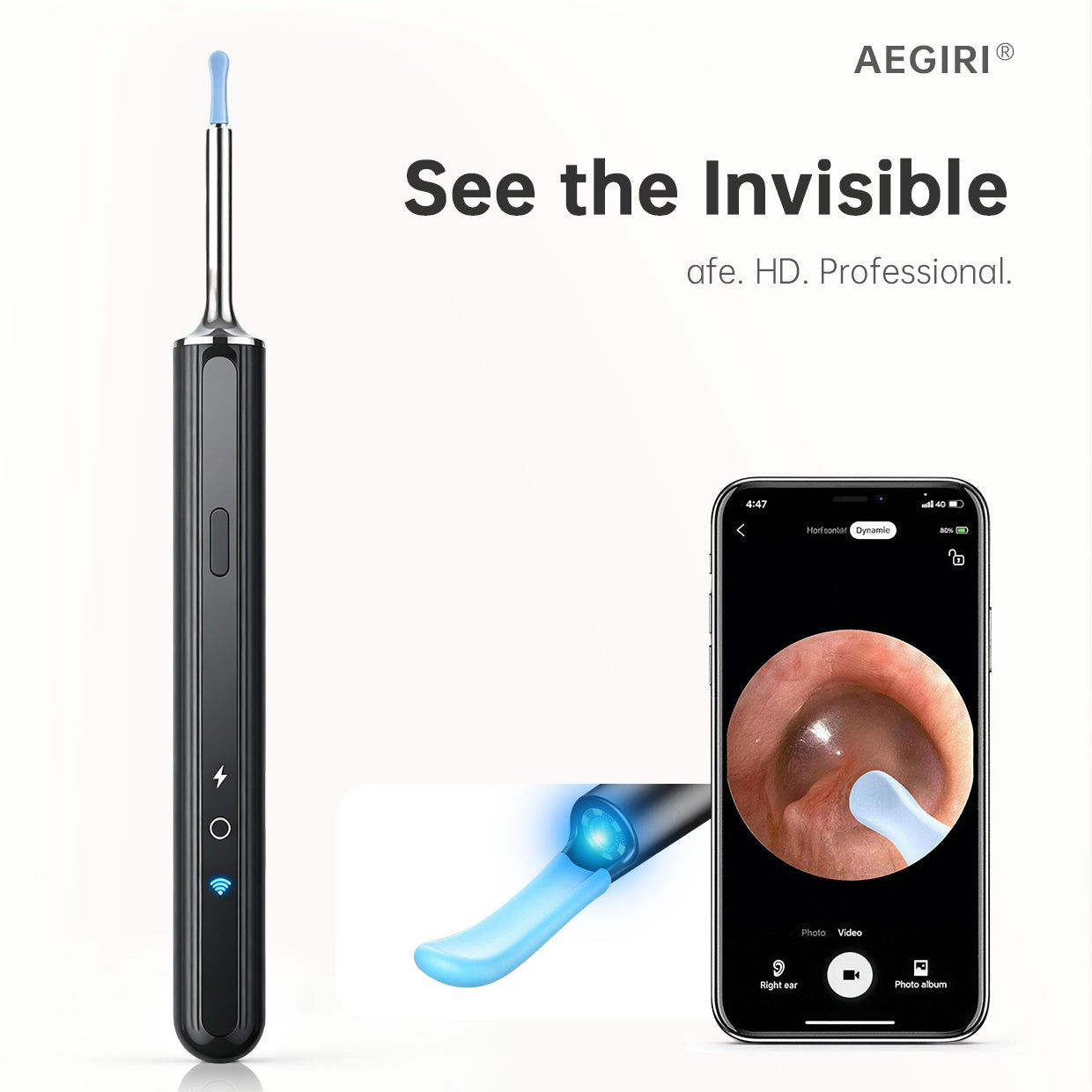 Smart Visual Beauty Pick - High Definition Home Personal Care Tool