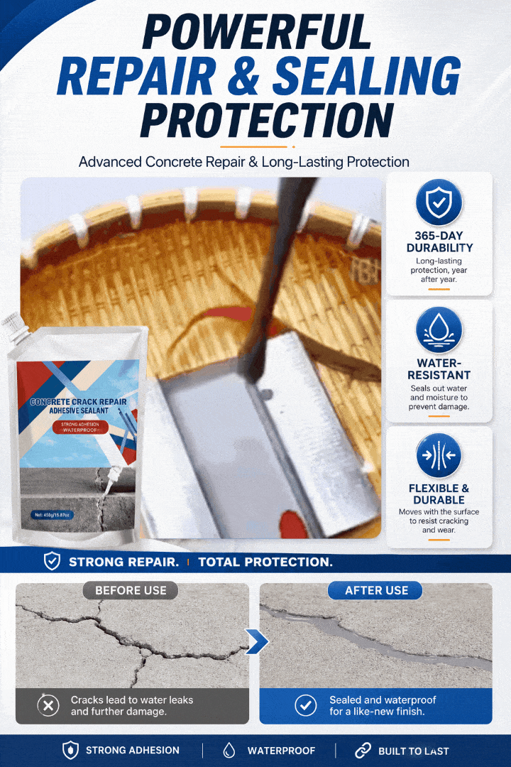 ⏳Time-Limited Special⏰Cracked Concrete? Fix It Fast 200G/Bag