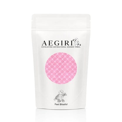 Aegiri Exfoliating Antibacterial Shower Towel