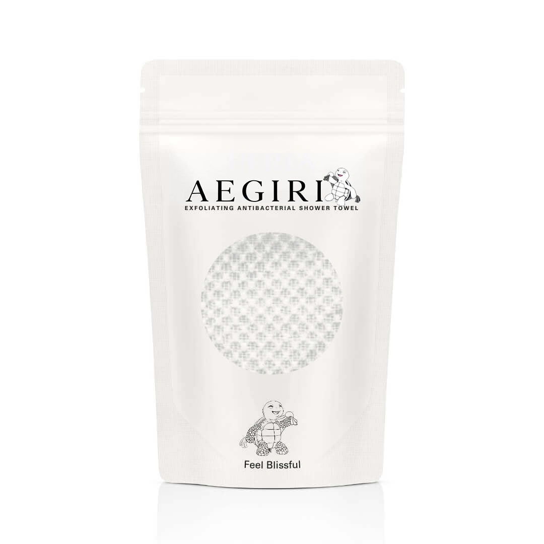 Aegiri Exfoliating Antibacterial Shower Towel