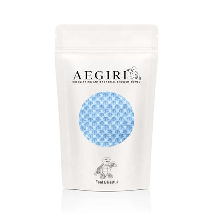 Aegiri Exfoliating Antibacterial Shower Towel