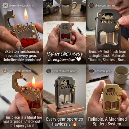 Aegiri "AeroFluid" Mechanical Lighter