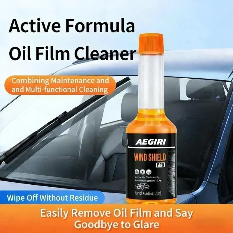 🚗5-in-1 Glass Cleaner – removes stains, oil film, insect glue, anti-freeze & hydrophobic. 💪
