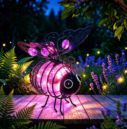 Hanging Solar Bee Light