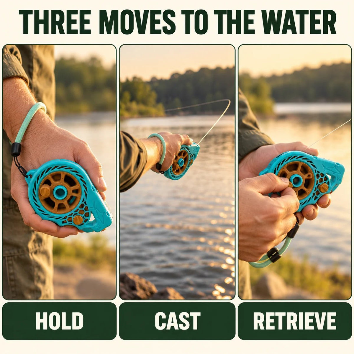 🔥HOT SALE🔥🎣 Pocket Fishing Reel — Ultralight Rodless Handline
