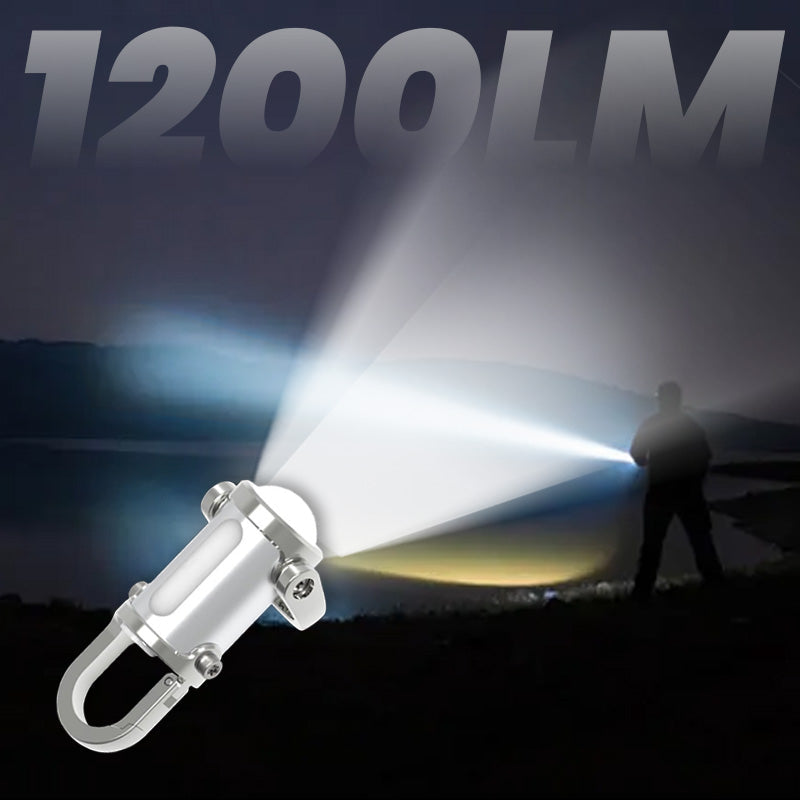 ⏳Time-Limited Special⏰🔦1200LM Super Bright Mini Keychain Flashlight Waterproof