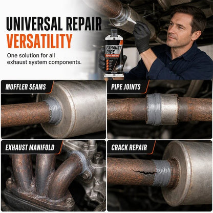 🥳2026 HOT SALE🥳💞50K+ SOLD! ⭐🔧 50% OFF! High Temp Exhaust Pipe Repair Glue