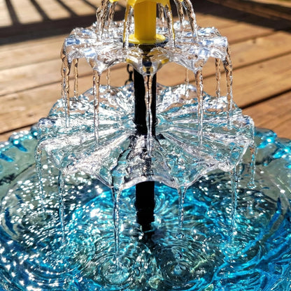 🔥🔥 Solar Cascade Hanging Bird Bath Fountain | 🚨 Selling Fast!