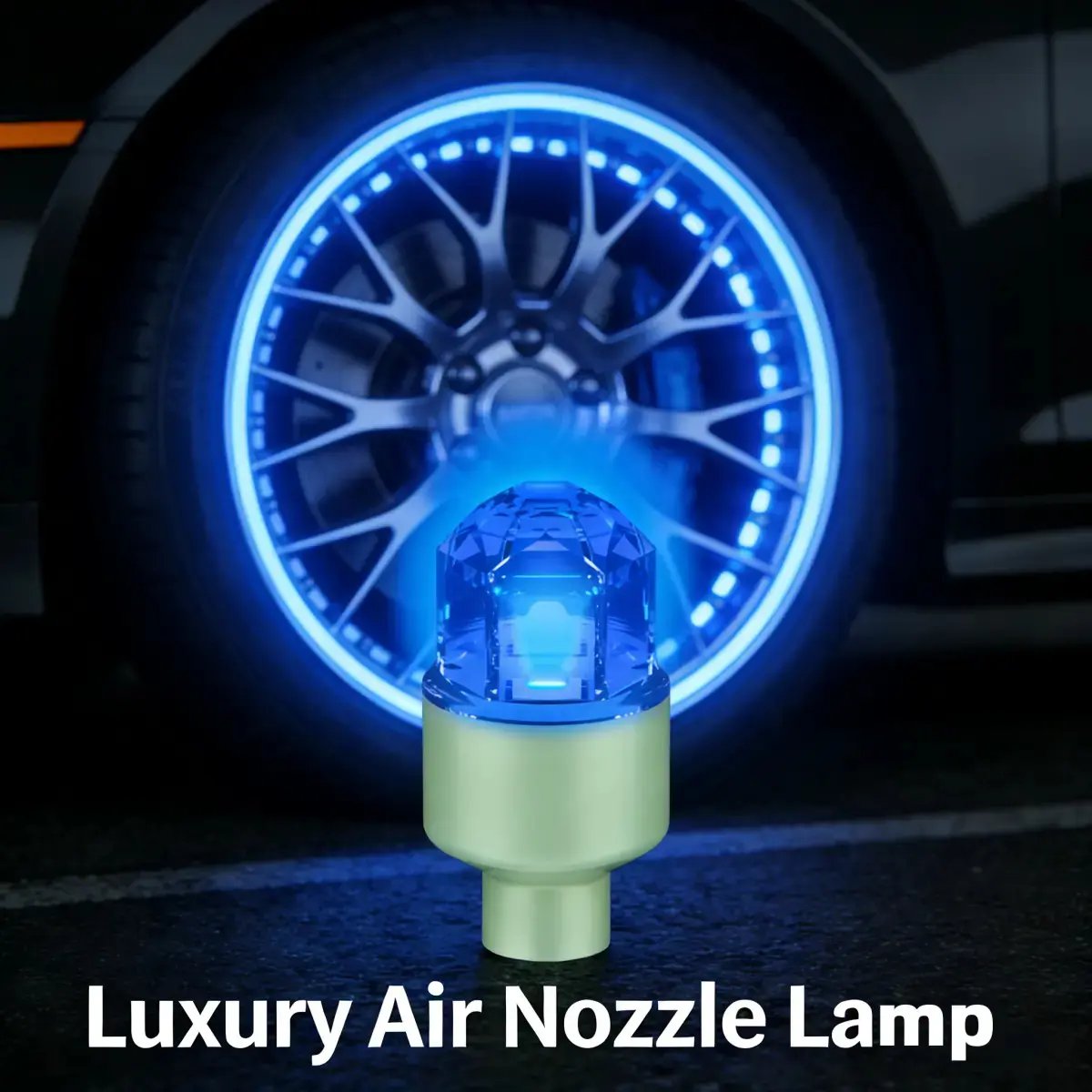 ✨ Motion-Activated LED Tire Valve Caps – TopSpire® Waterproof Auto-Glow Wheel Lights 🚗💥
