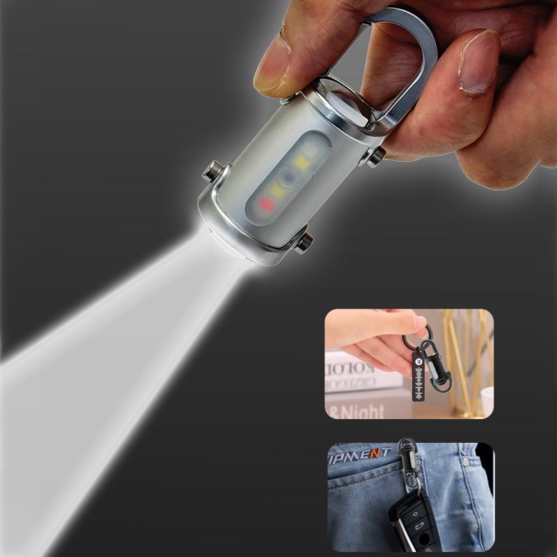 ⏳Time-Limited Special⏰🔦1200LM Super Bright Mini Keychain Flashlight Waterproof
