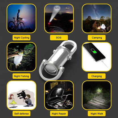 ⏳Time-Limited Special⏰🔦1200LM Super Bright Mini Keychain Flashlight Waterproof