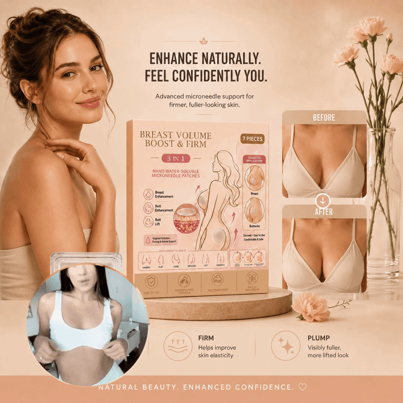Breast & Butt Enhancement Microneedle Patch