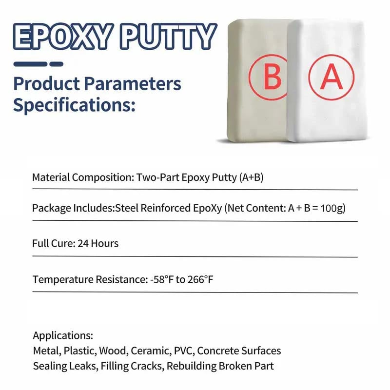 💥SAVE 50% NOW🏠Steel Reinforced Epoxy Repair Putty