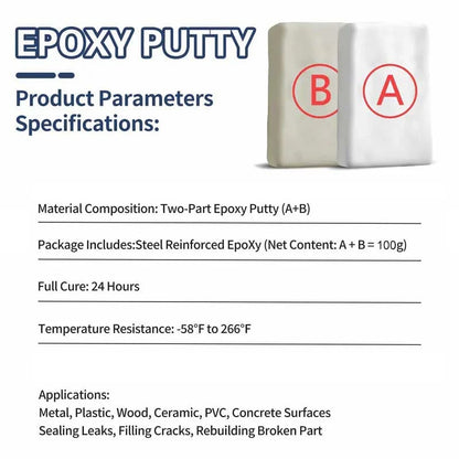 💥SAVE 50% NOW🏠Steel Reinforced Epoxy Repair Putty