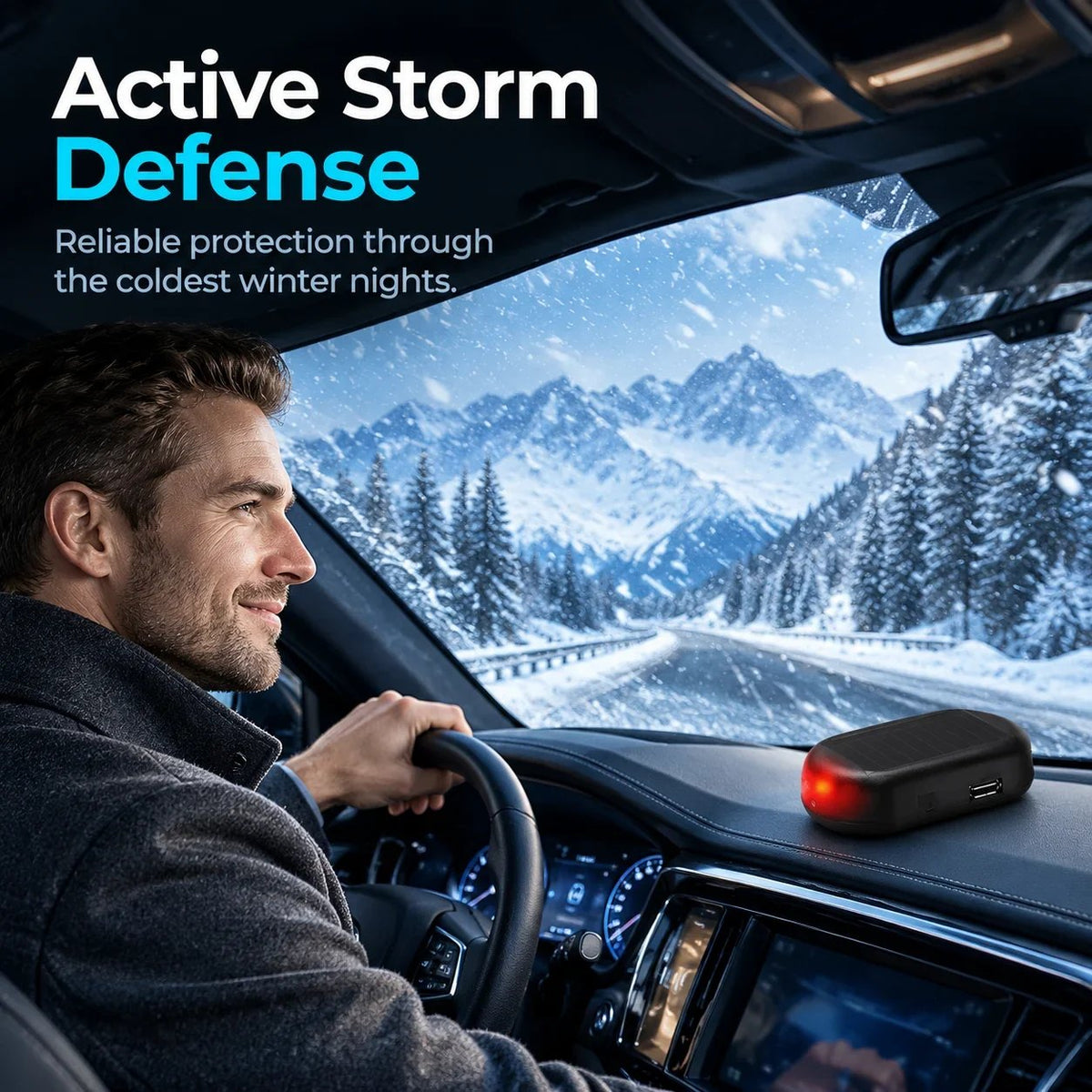 Electromagnetic Snow Removal & Anti-Freeze Device for Vehicles — TopSpire® Molecular Interference Technology
