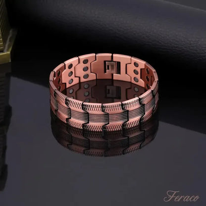 🔥🔥Copper magnetic bracelet--Relieve fatigue and promote blood circulation
