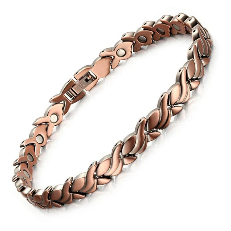 🔥🔥Copper magnetic bracelet--Relieve fatigue and promote blood circulation