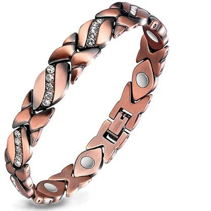 🔥🔥Copper magnetic bracelet--Relieve fatigue and promote blood circulation