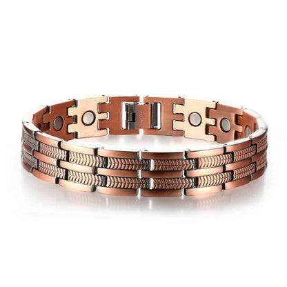 🔥🔥Copper magnetic bracelet--Relieve fatigue and promote blood circulation