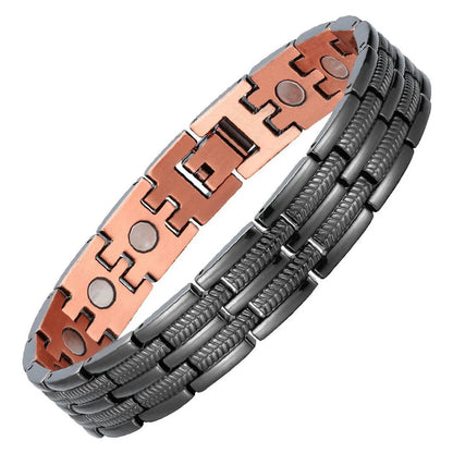 🔥🔥Copper magnetic bracelet--Relieve fatigue and promote blood circulation